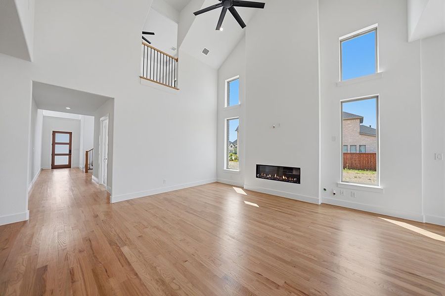 Spacious, unfurnished interior of a new home in Hillside Village, Celina (Image 25). Spacious, unfurnished interior of a new home in Hillside Village, Celina (Image 25).