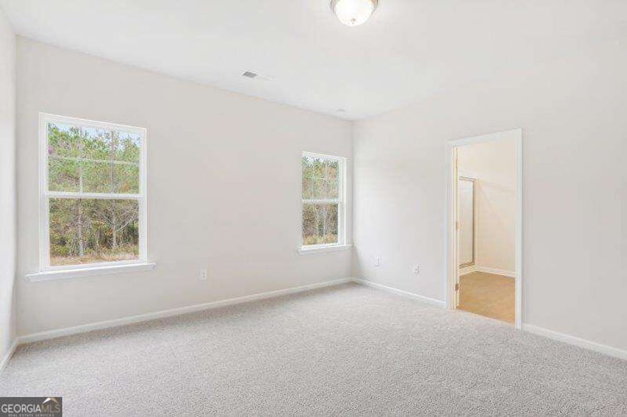 Spacious, unfurnished interior of a new home in Bryson Farms, Byron (Image 13).