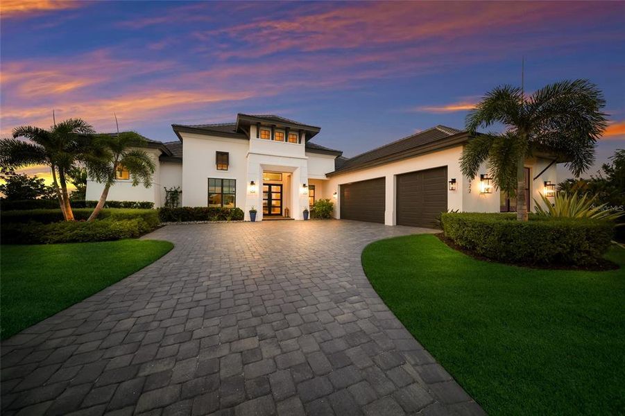 Exterior details and patio area of a home in , Parrish (Image 23).