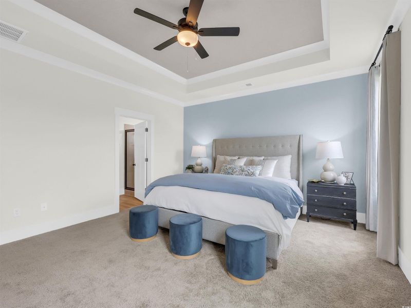 Furnished interior view inside a new home in Westwood Reserve, Conway (Image 18).