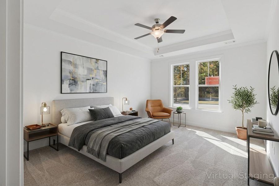 Furnished interior view inside a new home in Tillery Park, Grovetown (Image 10).