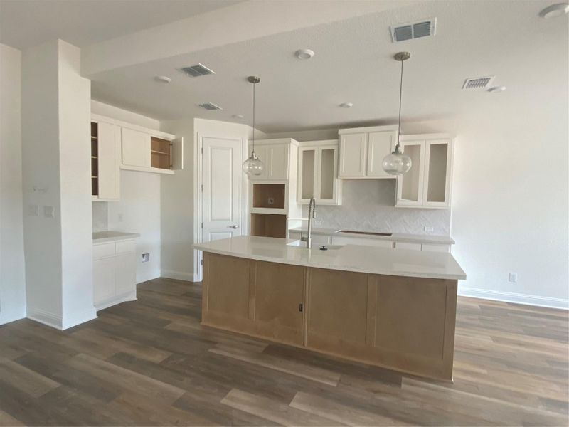 Furnished interior view inside a new home in Sauls Ranch East, Round Rock (Image 8). Furnished interior view inside a new home in Sauls Ranch East, Round Rock (Image 8).