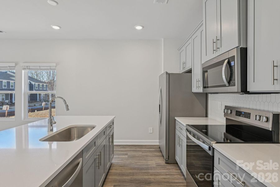 Photo is not of the actual home, but is an inspirational photo of builder’s model home and may depict options, furnishings, and/or decorator features that are not included