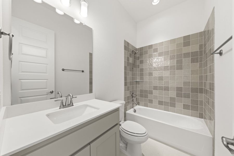 Representative furnished interior of a home built from the Rockport by Windsor Homes in Anna Town Square, Anna (Image 14).