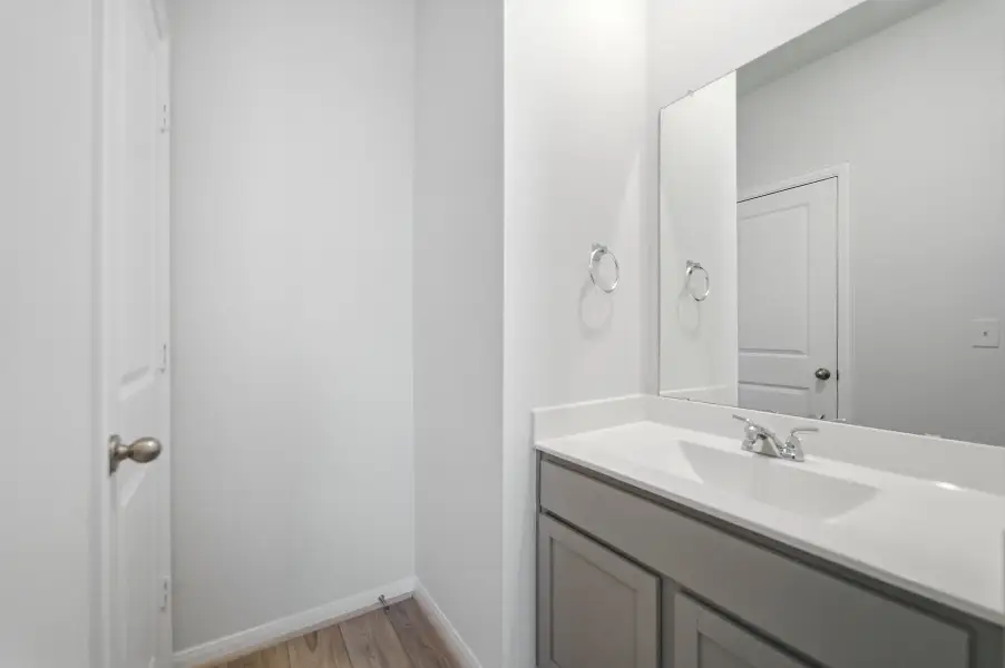 Furnished interior view inside a new home in Municipal Drive Townhomes, Leander (Image 36). Furnished interior view inside a new home in Municipal Drive Townhomes, Leander (Image 36).