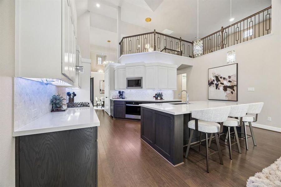 Furnished interior view inside a new home in , Fate (Image 28).