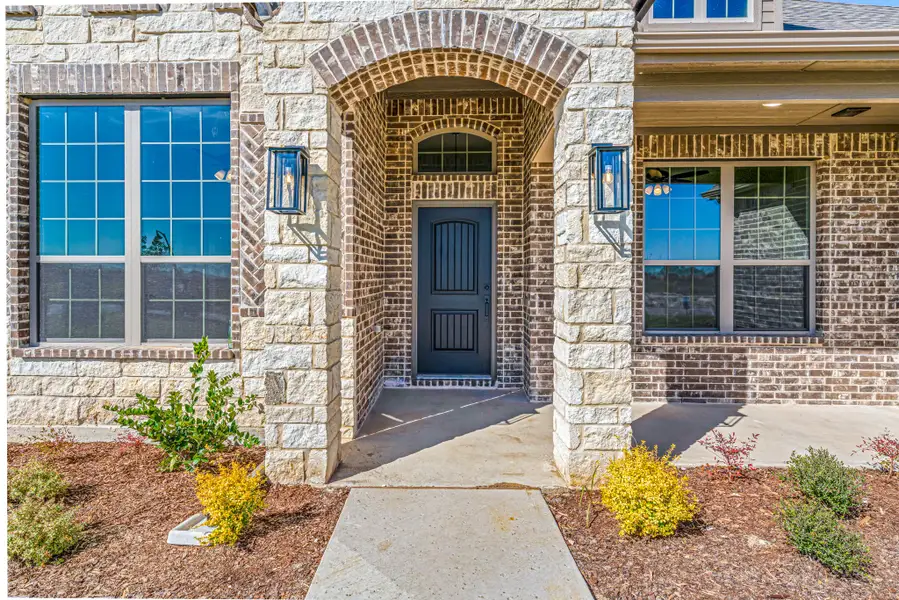 Exterior details and patio area of a home in Levante, Waxahachie (Image 3).