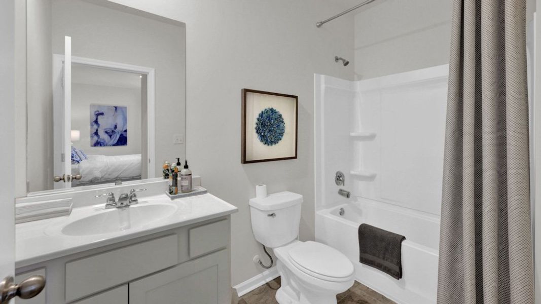 Furnished interior view inside a new home in Fieldcrest Acres, Blountville (Image 25).