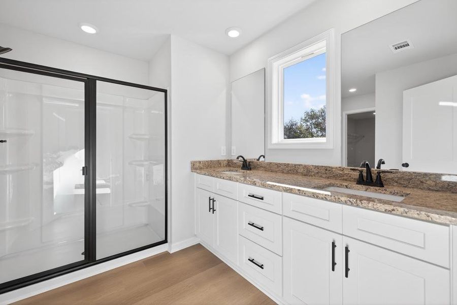 Furnished interior view inside a new home in , Commerce (Image 10).