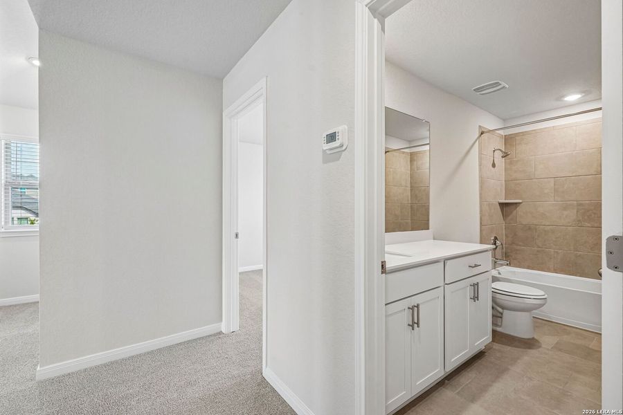 Furnished interior view inside a new home in Arcadia Ridge - Premier Series, San Antonio (Image 18).