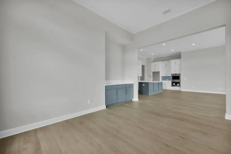 Representative unfurnished interior of a home built from the Tomoka by Riverside Homes in Sagebrush at EverRange, Jacksonville (Image 38).