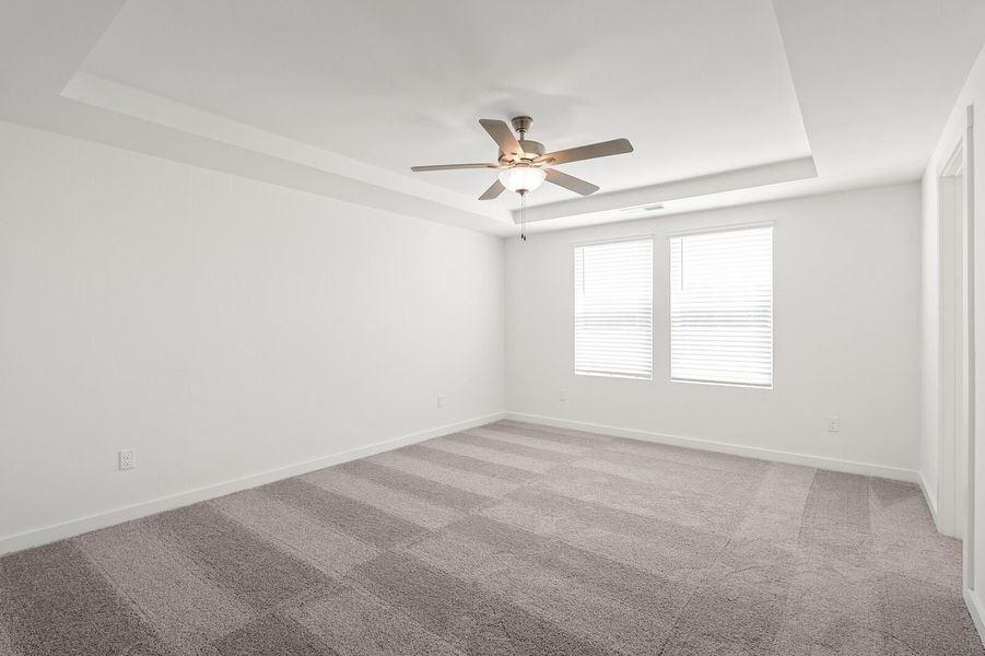 Spacious, unfurnished interior of a new home in Calista Farms, White House (Image 42).