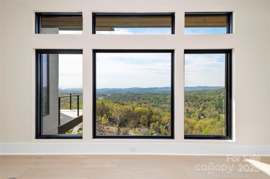 View from the primary bedroom