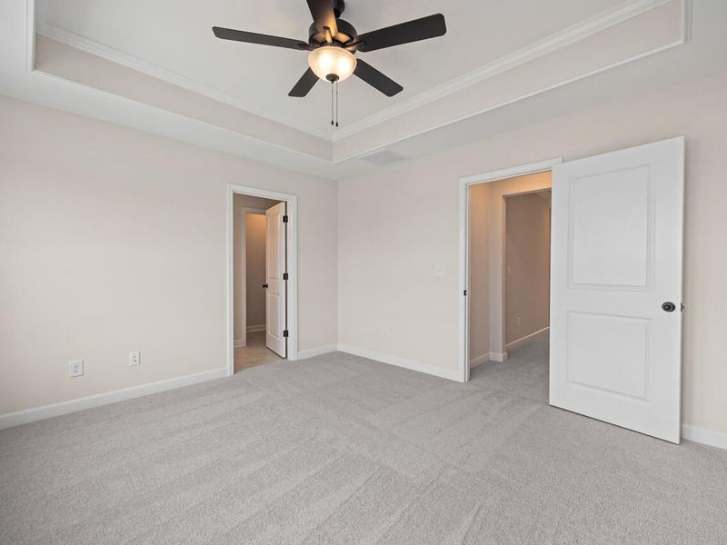 Spacious, unfurnished interior of a new home in Forestville Yard Townhomes, Knightdale (Image 19). Spacious, unfurnished interior of a new home in Forestville Yard Townhomes, Knightdale (Image 19).