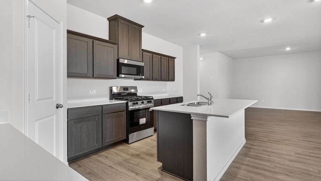 Representative furnished interior of a home built from the Egret by D.R. Horton in Windrose, Pilot Point (Image 5). Representative furnished interior of a home built from the Egret by D.R. Horton in Windrose, Pilot Point (Image 5).