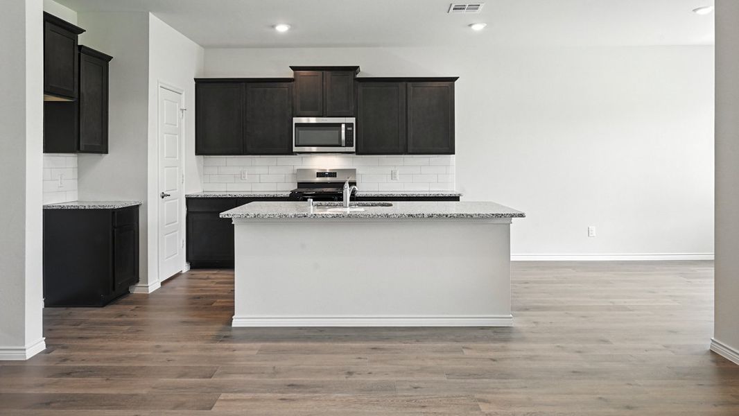 Furnished interior view inside a new home in Fireside by the Lake, Garland (Image 6). Furnished interior view inside a new home in Fireside by the Lake, Garland (Image 6).