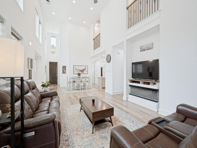 Furnished interior view inside a new home in , Celina (Image 14). Furnished interior view inside a new home in , Celina (Image 14).