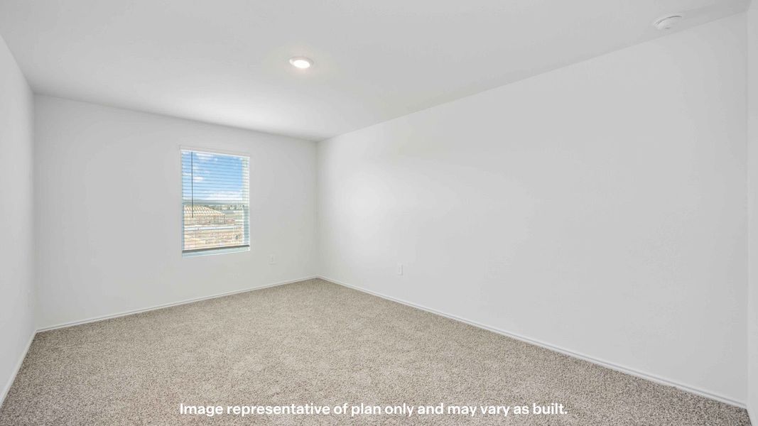 Representative unfurnished interior of a home built from the Fallow by D.R. Horton in Deer Meadows, Odessa (Image 20).