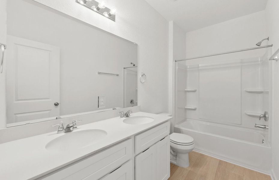 Furnished interior view inside a new home in Larson Crossing, Elgin (Image 5).