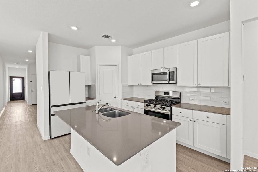 Furnished interior view inside a new home in , San Antonio (Image 6). Furnished interior view inside a new home in , San Antonio (Image 6).