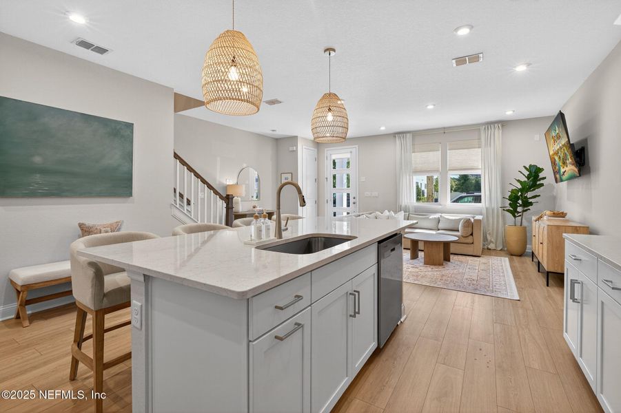 Furnished interior view inside a new home in , Jacksonville (Image 27).