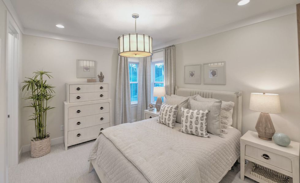 Furnished interior view inside a new home in Middlebourne, St. Johns (Image 31).
