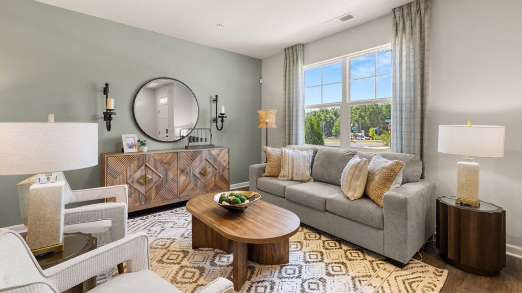 Furnished interior view inside a new home in Echo Glen, Stockbridge (Image 15).