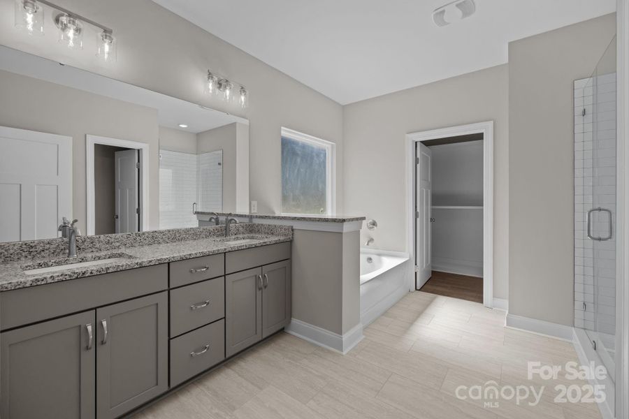 Furnished interior view inside a new home in , Monroe (Image 6).