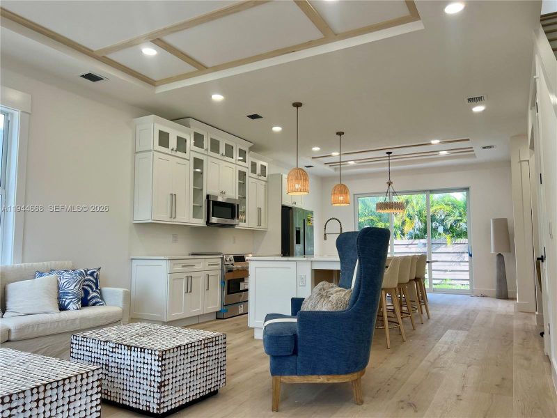 Furnished interior view inside a new home in , Stuart (Image 18).