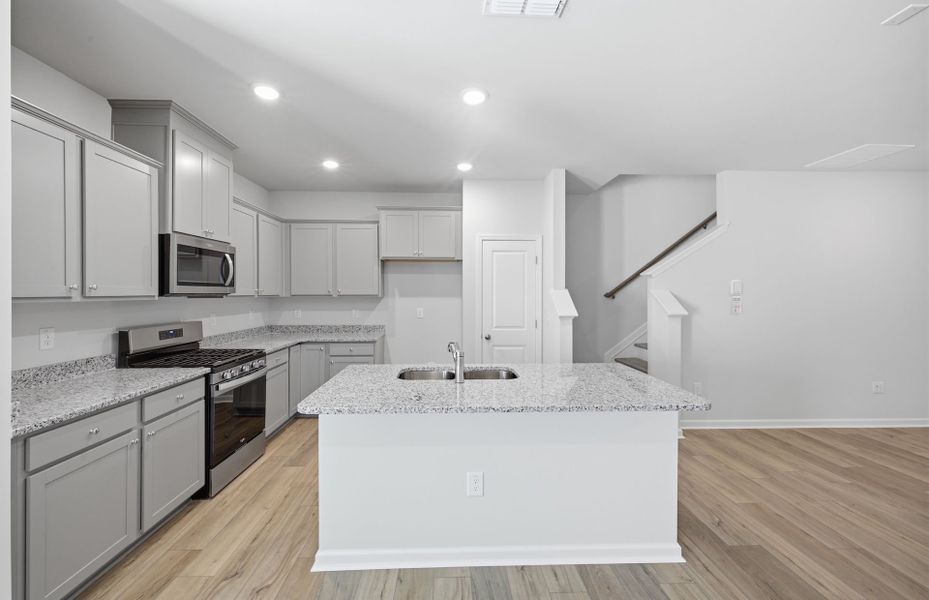 Furnished interior view inside a new home in Cambria, Garner (Image 6).
