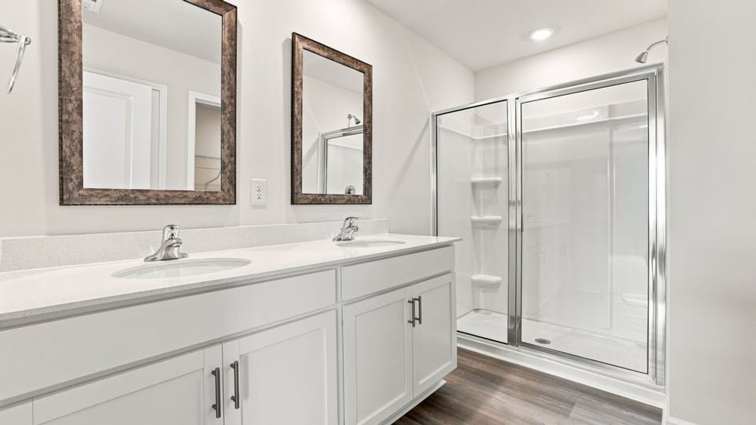 Furnished interior view inside a new home in Lakestone, Woodruff (Image 12).