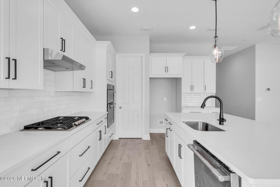 Furnished interior view inside a new home in , Jacksonville (Image 5). Furnished interior view inside a new home in , Jacksonville (Image 5).