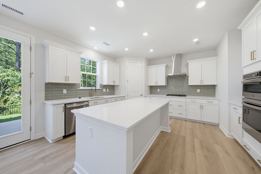 Furnished interior view inside a new home in Sweetbrier, Durham (Image 7).