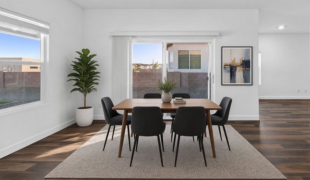 Furnished interior view inside a new home in Solterra, Green Valley (Image 7).