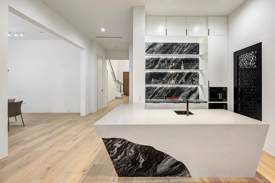 Furnished interior view inside a new home in , Houston (Image 19).