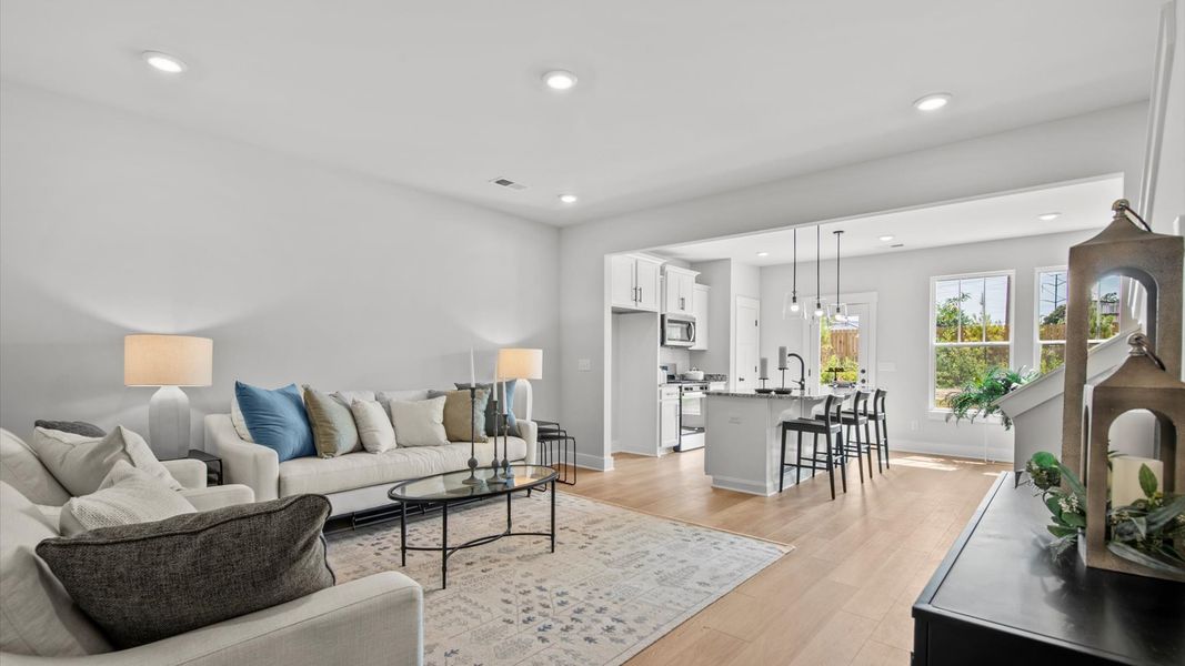 Furnished interior view inside a new home in Saluda Crossing, Piedmont (Image 9).