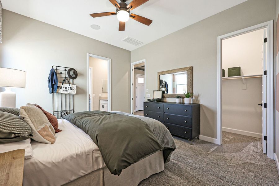 Representative furnished interior of a home built from the Kelly by Mattamy Homes in Empire Pointe, Queen Creek (Image 37).