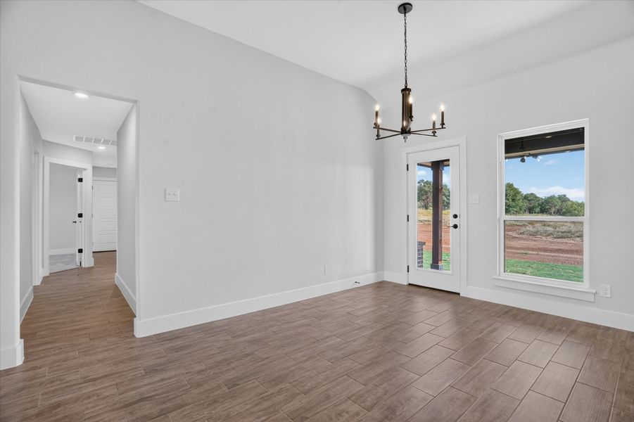 Spacious, unfurnished interior of a new home in Taylor Ranch, Springtown (Image 27).