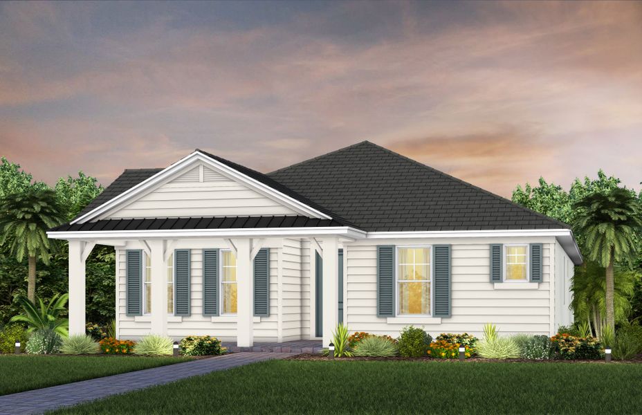 Representative exterior photo of a completed home built from the Arbordale II by Pulte Homes in SeaFlower, Bradenton, FL (Image 23). Representative exterior photo of a completed home built from the Arbordale II by Pulte Homes in SeaFlower, Bradenton, FL (Image 23).