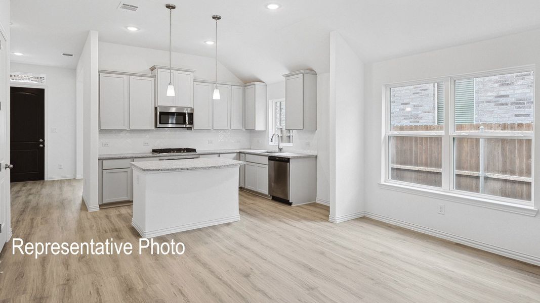 Furnished interior view inside a new home in The Oaks, Red Oak (Image 7).