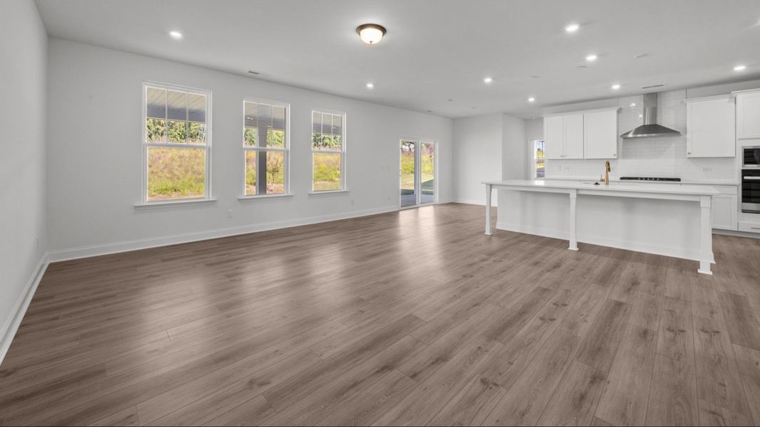 The Norris Plan by DRB Homes in McBride Indian Trail, NC - Living