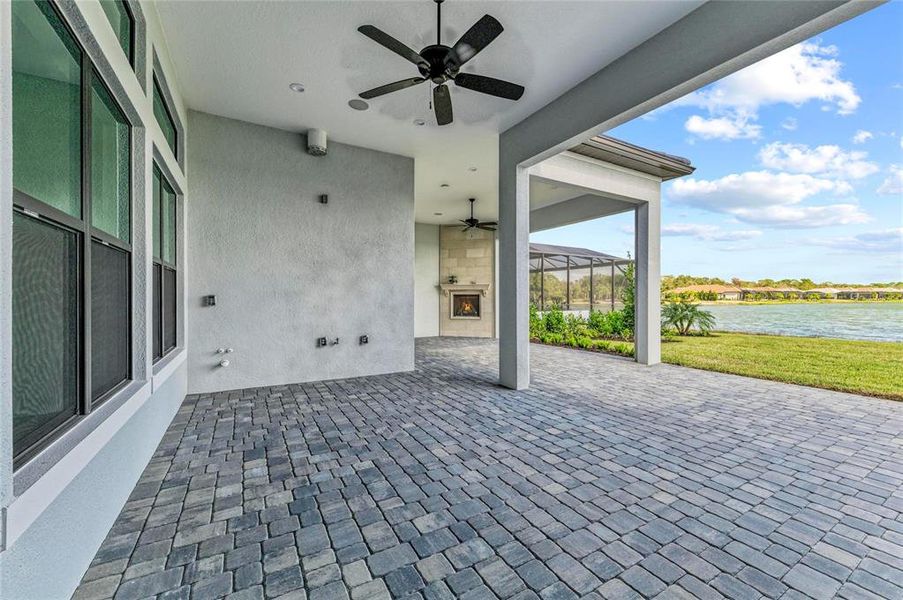 Exterior details and patio area of a home in The Alcove at Waterside, Sarasota (Image 34). Exterior details and patio area of a home in The Alcove at Waterside, Sarasota (Image 34).