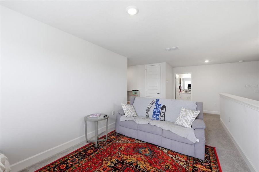 Furnished interior view inside a new home in Aviary at Rutland Ranch, Parrish (Image 8). Furnished interior view inside a new home in Aviary at Rutland Ranch, Parrish (Image 8).
