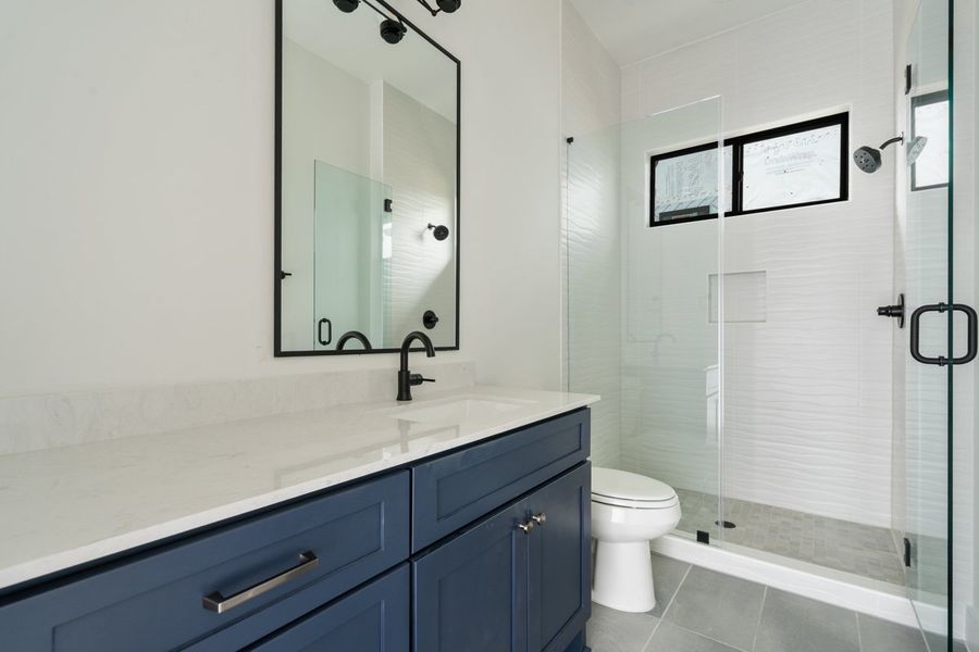 Furnished interior view inside a new home in Milky Way at River Place, Austin (Image 24).