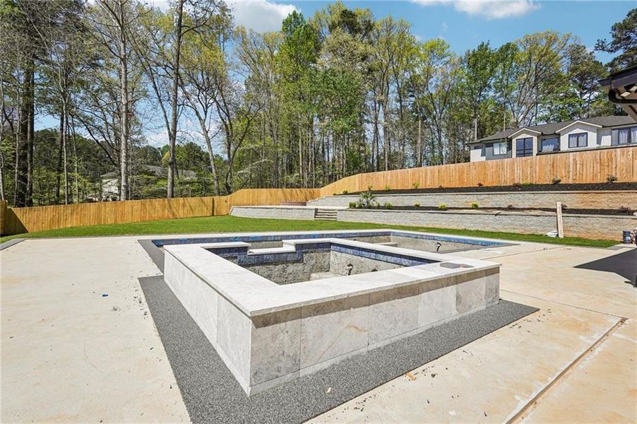 Exterior details and patio area of a home in , Sugar Hill (Image 31).