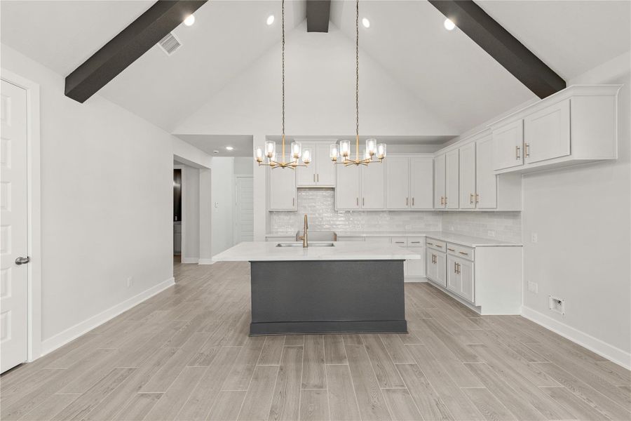 Furnished interior view inside a new home in , Montgomery (Image 10).