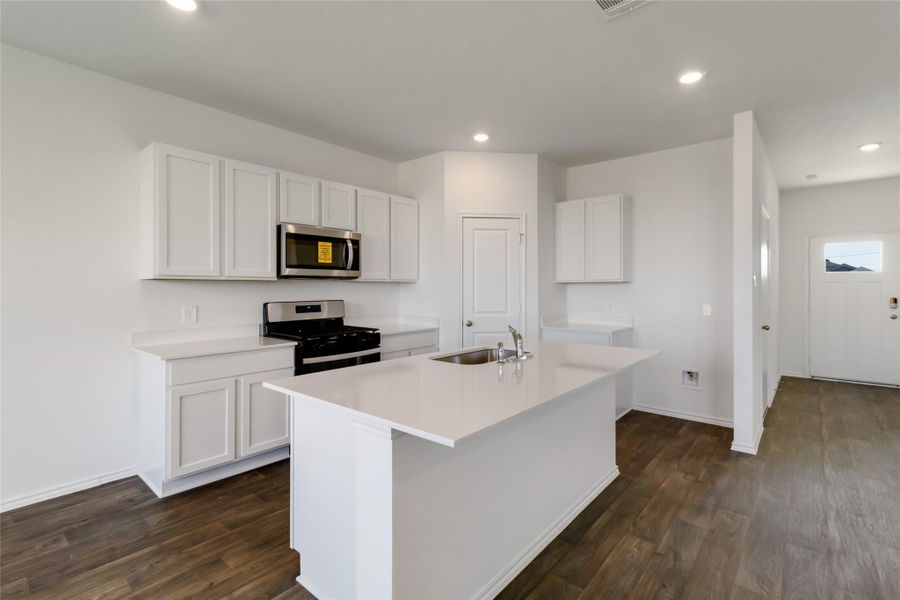 Furnished interior view inside a new home in Marigold, Uhland (Image 8). Furnished interior view inside a new home in Marigold, Uhland (Image 8).