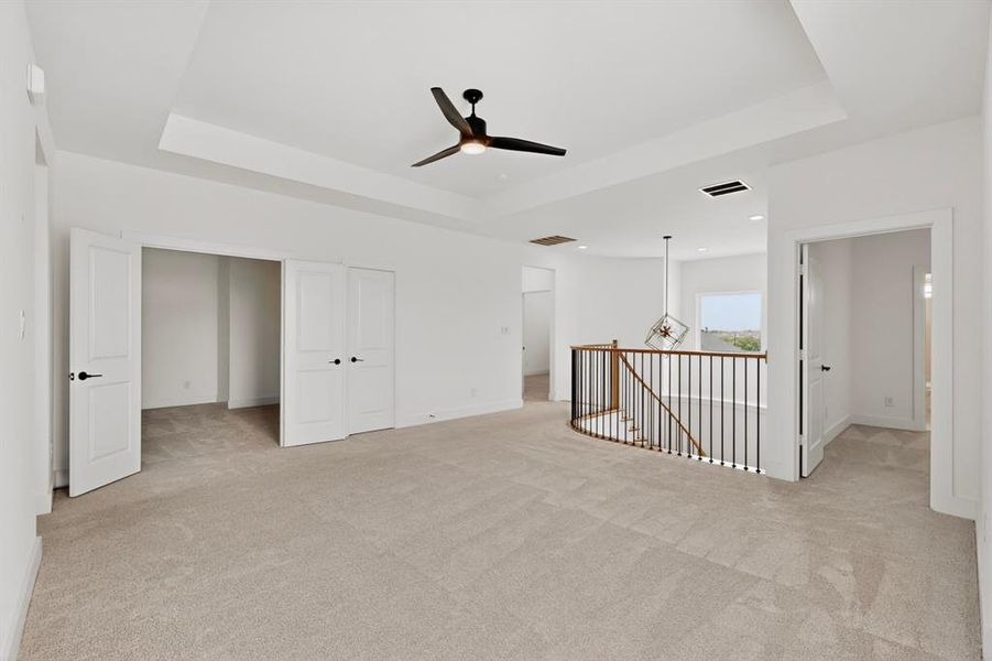 Spacious, unfurnished interior of a new home in The Homestead - 62', Rockwall (Image 33). Spacious, unfurnished interior of a new home in The Homestead - 62', Rockwall (Image 33).