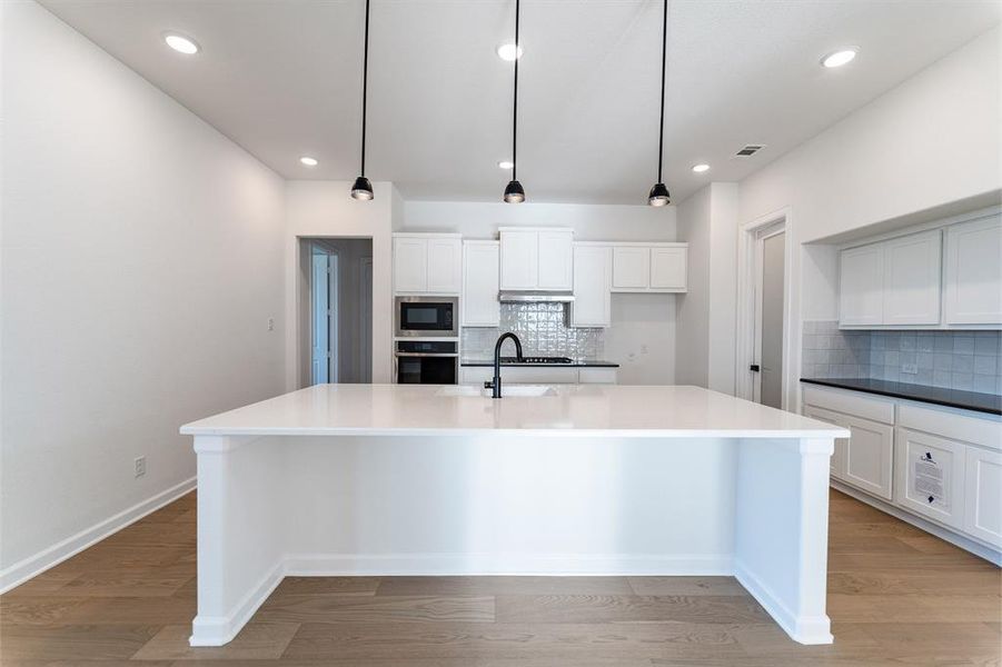 Furnished interior view inside a new home in Green Meadows, Celina (Image 11). Furnished interior view inside a new home in Green Meadows, Celina (Image 11).