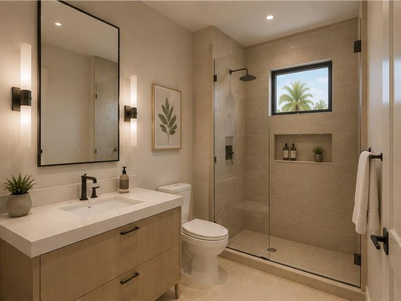 Furnished interior view inside a new home in , Port Charlotte (Image 14).